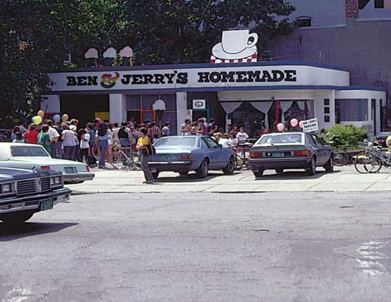 Histoire de la journée du cornet gratuit de Ben & Jerry's - 1979