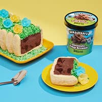 RECIPE: Spring Garden Ice Cream Cake