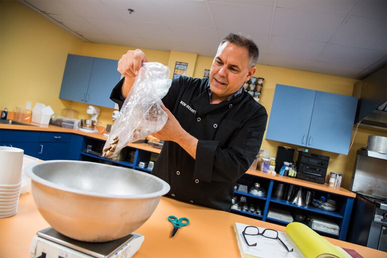 A Picture of Eric in the Kitchen
