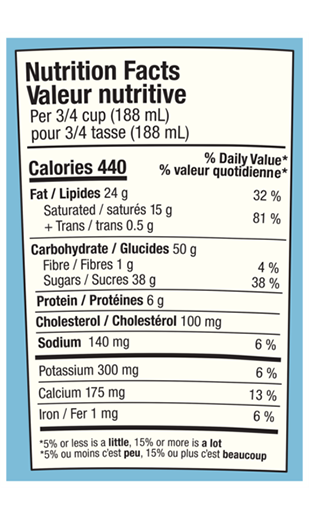 Nutrition Facts