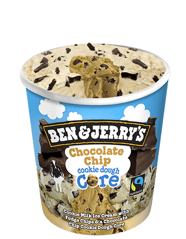 Chocolate Chip Cookie Dough CORE Cookie Dough Core Pints