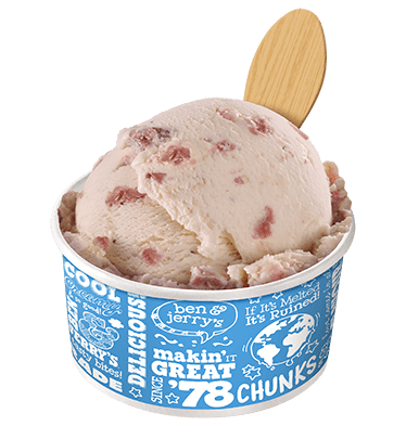 Strawberry Original Ice Cream in Scoop Shops