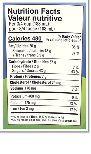 Nutrition Facts