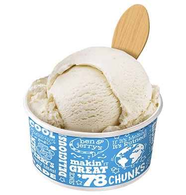 Vanilla Original Ice Cream in Scoop Shops