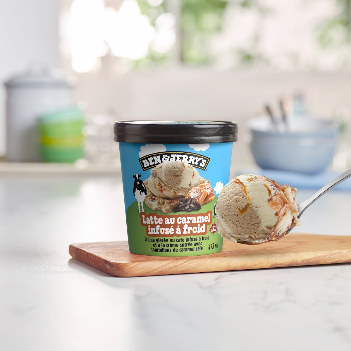 Cold Brew Caramel Latte Ice Cream - Pint 5 / 5