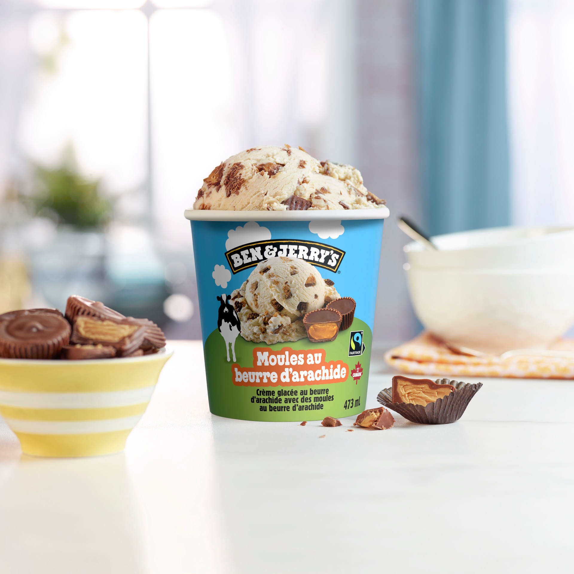 Moules au beurre d’arachide Original Ice Cream Contenants