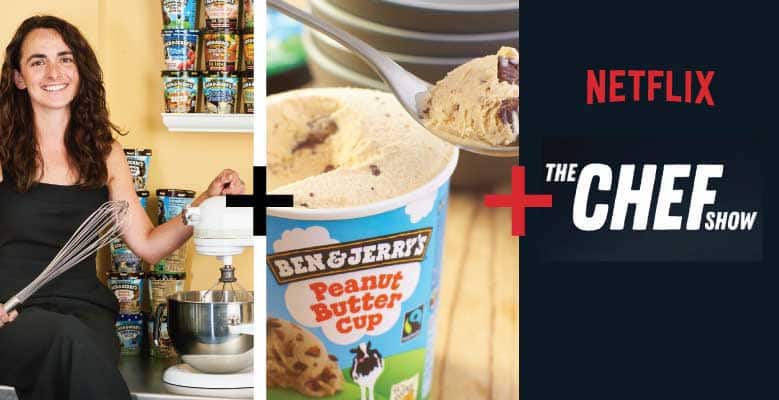 A pairing of Ben & Jerry's ice cream and Netflix show suggested by a flavor guru