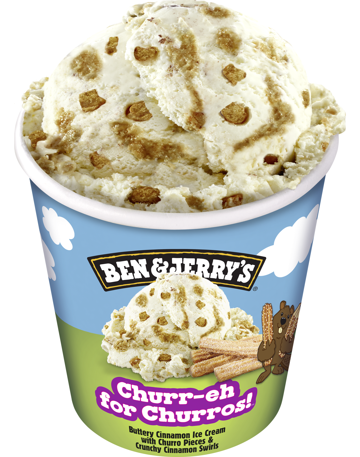 Churr-eh for Churros™ Original Ice Cream Contenants