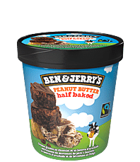 Peanut Butter Half Baked® Original Ice Cream Contenants
