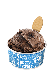 Chocolate Fudge Brownie Original Ice Cream in Scoop Shops