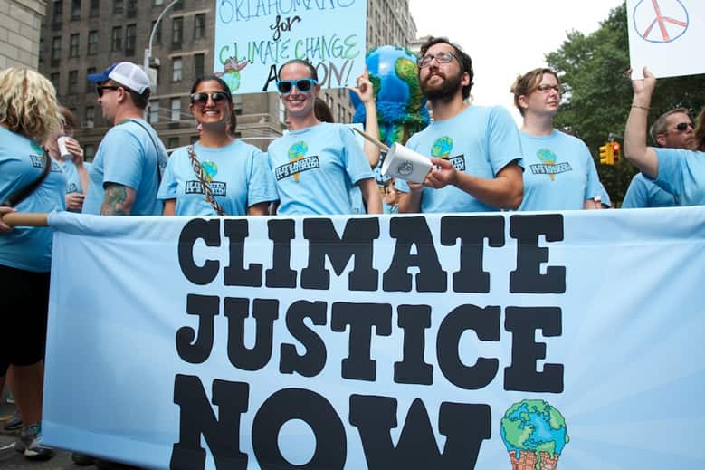 Ben & Jerry's join the Climate March